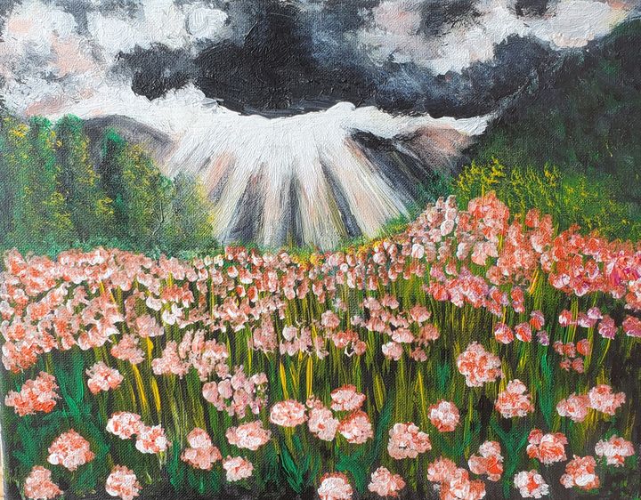 Fields of Flowers - Claude's Paintings