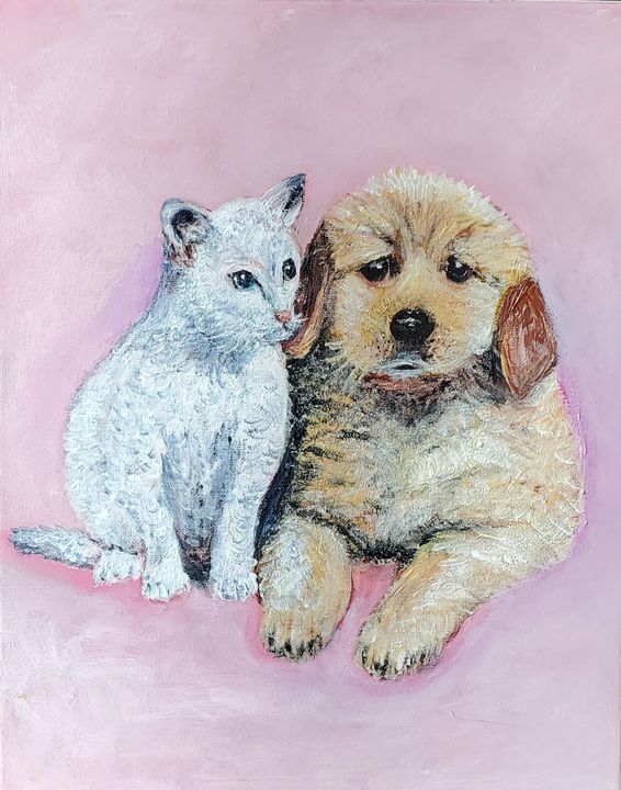 Best Friends - Claude's Paintings