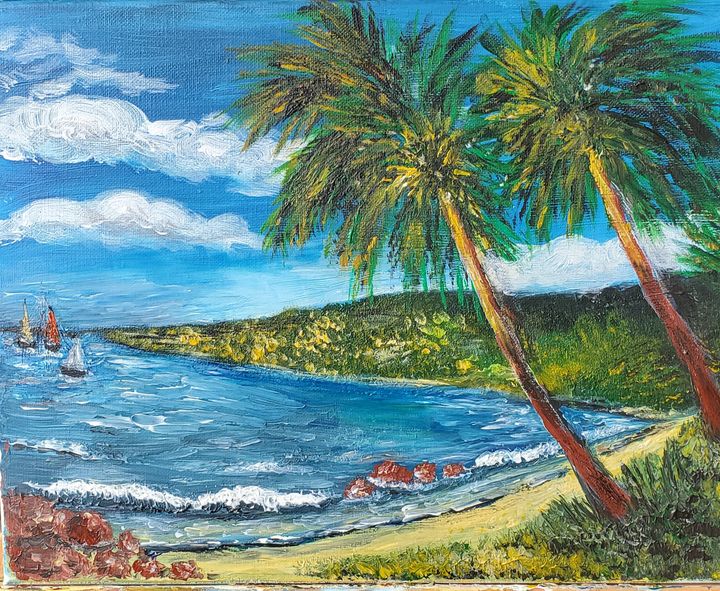 Paradise Island - Claude's Paintings