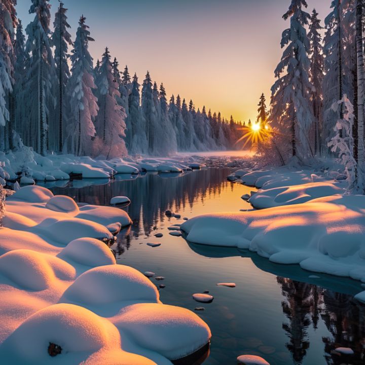 Winter scene - Jean-François Dupuis - Photography, Landscapes & Nature ...