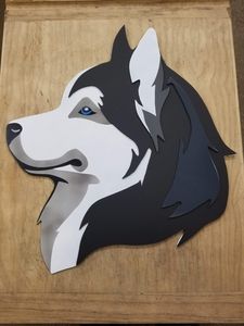 Layered husky