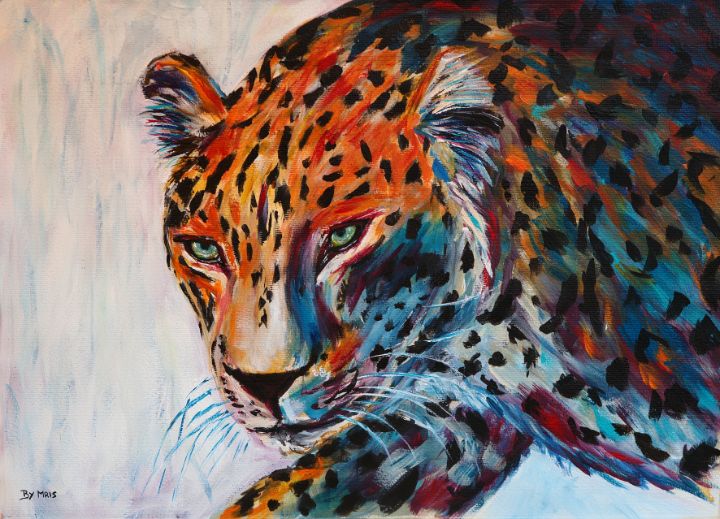 Leopard on the prawl - By Mris