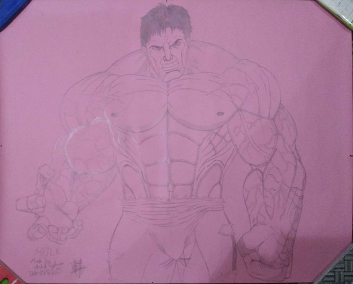 The Incredible Hulk Production Drawing - ID: oct23026 | Van Eaton Galleries