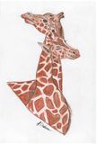 Original Charcoal Giraffes