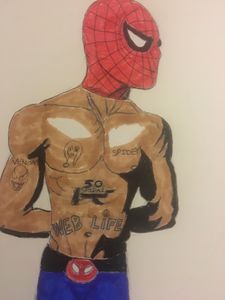 Spider Pac Vaughn Resper Jr - Drawings & Illustration, Paintings & Prints