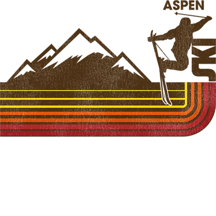 Retro Aspen 70s80s Style Skiing Stri - NovaStore - Digital Art & AI, Humor  & Satire, Other Humor & Satire - ArtPal
