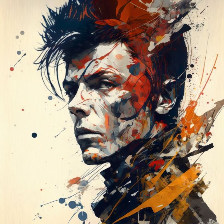 David Bowie - Artur Baily - Digital Art & AI, People & Figures ...