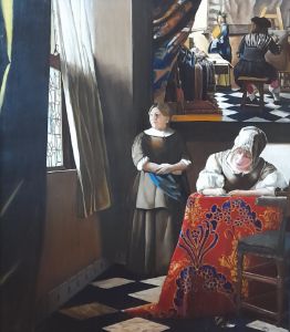 A Tribute to Vermeer - Alan Berkman Artwork