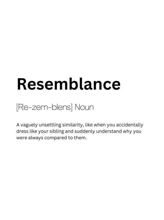 Resemblance Dictionary Definition - Dictionary Art - Digital Art & AI ...