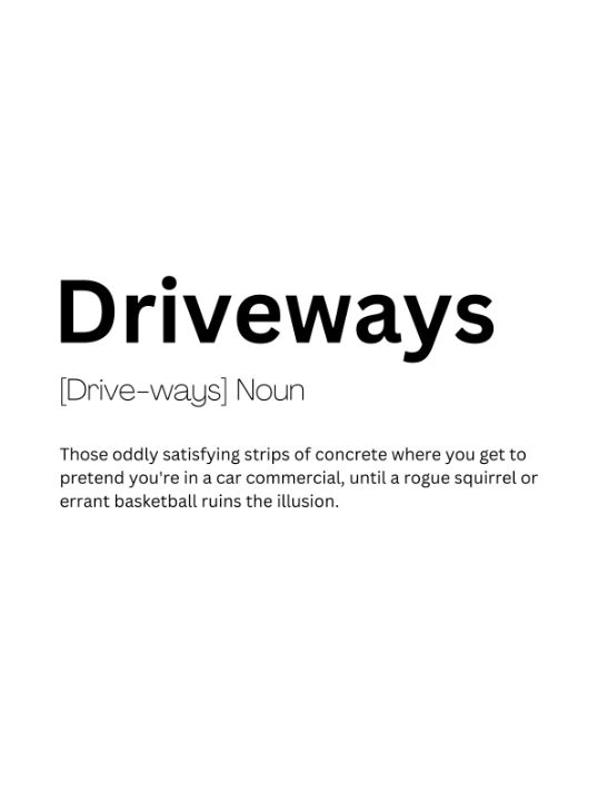 Driveways dictionary definition dictionary art digital art ai