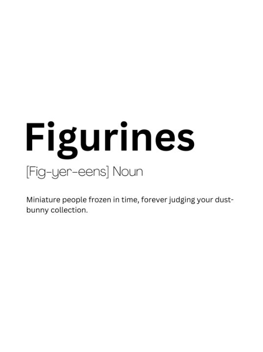 Figurines dictionary definition dictionary art digital art ai