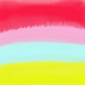 Flashy neon pastel layers