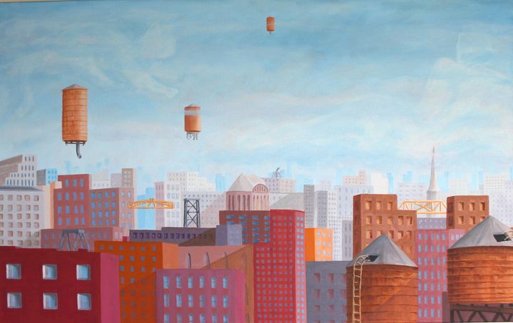 Magic City - The View Out My Window: paintings by Gary Conger