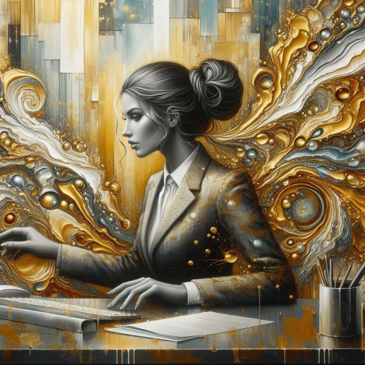 Corporate Life - Abstract Bliss - Digital Art & AI, People & Figures ...