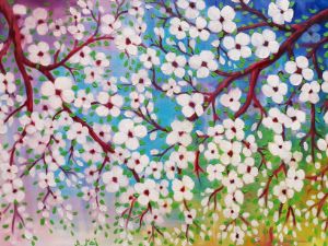 Spring trees - Agnieszka Majchrowska A. Maj.