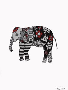 Painted Elephant
