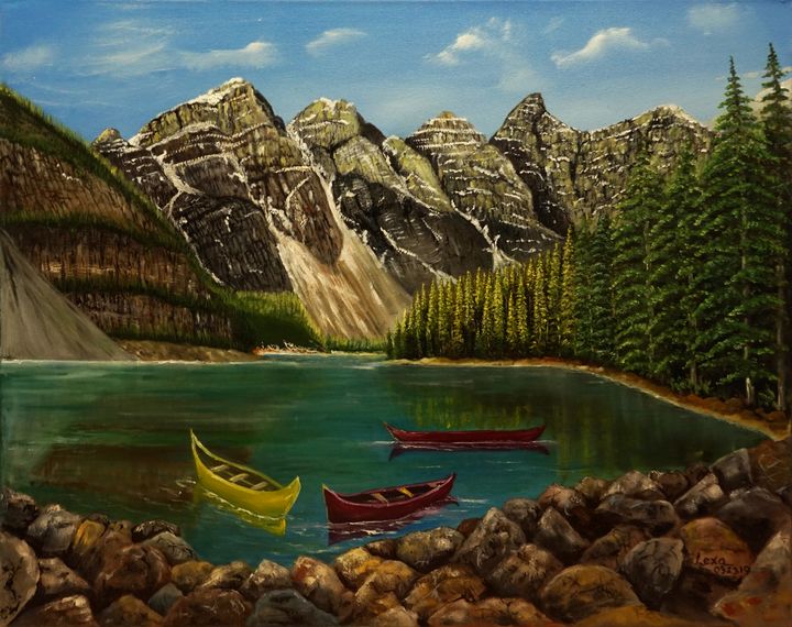 Lake Mathews 3 Canvas hotsell