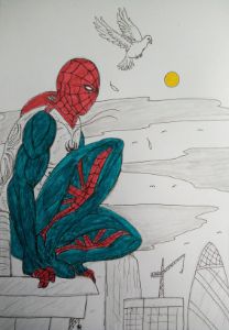 Spiderman UK - Grey Rabbit dreams