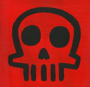 Skull (red)