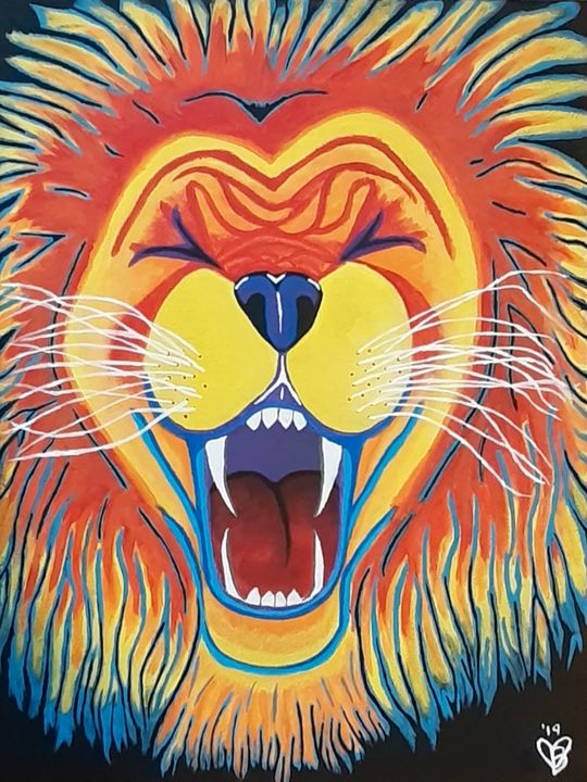 Tiger, 3D Painting - Wild For Life Art by Marilyn Frazier
