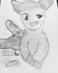 12 yrs old girl drawing - baby art - Drawings & Illustration, Childrens  Art, Disney - ArtPal