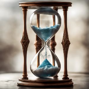 An hourglass The Crypto Art Room Digital Art AI Science Technology Other Science Technology ArtPal