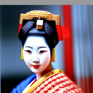 Beautiful Geisha Girl Series #9 - Blazology4Arts