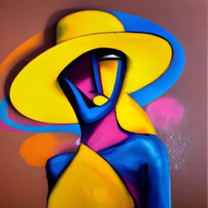 Yellow Sombrero - Blazology4Arts