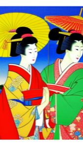Multistar Geisha Blaze4Arts - Paintings & Prints