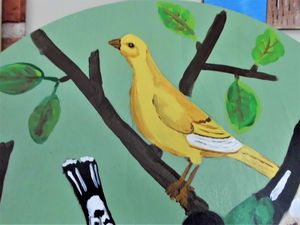 Birds on Wood