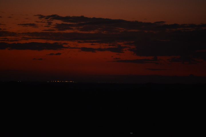 Red Sky At Dusk Stubborn Poem Photography Landscapes Nature Natural Phenomena Weather Other Natural Phenomena Weather Artpal