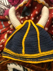 Crochet Medieval times beanie