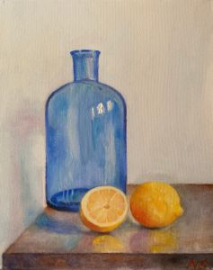 A jug and Lemons