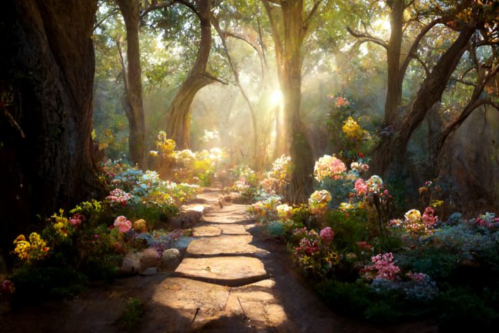 magical forest - Fine_Arts - Digital Art, Landscapes & Nature, Forests ...