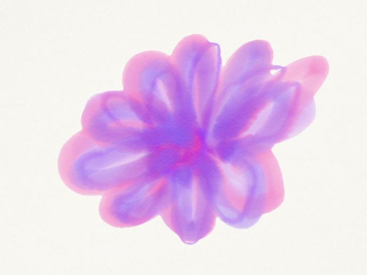 Pink & purple flower haze - O&F