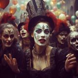 Venetian masks & Halloween