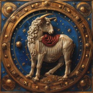Astrology -  zodiac fire sign Aries