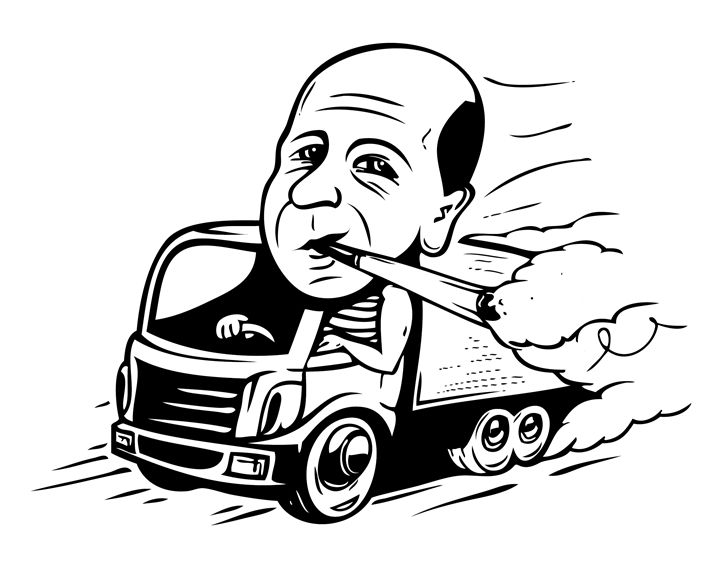 Truck's driver - Egor Fantasov