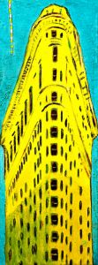 FLATIRON BUILDING IN YELLOW COLOR