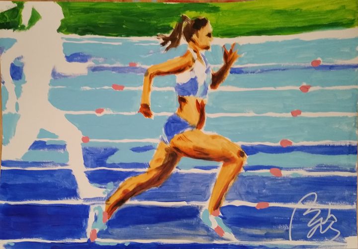 running paintings
