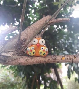 Handmade polymer Magnet - Marley Art