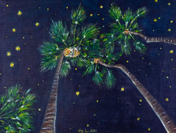 Tropical Starry Night - XinArt