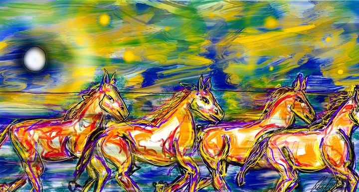Wild Horses - R. H. Knight