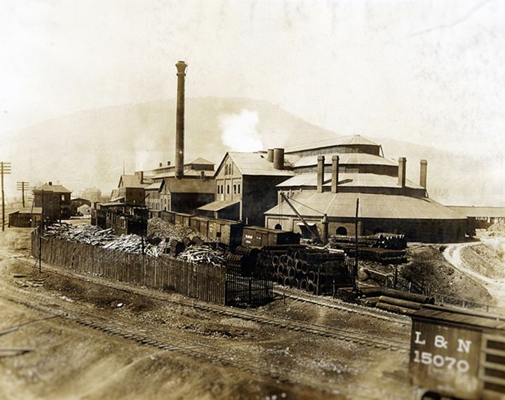 Bird's eye view of U.S. Pipe - Historic Chattanooga
