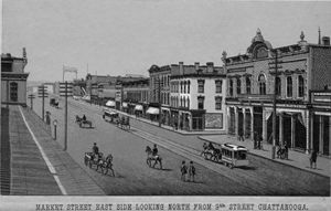Market Street in the 1880's