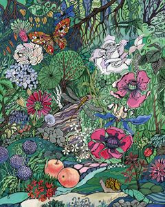 In The Corner Of The Shady Garden - Oksana Ivanik