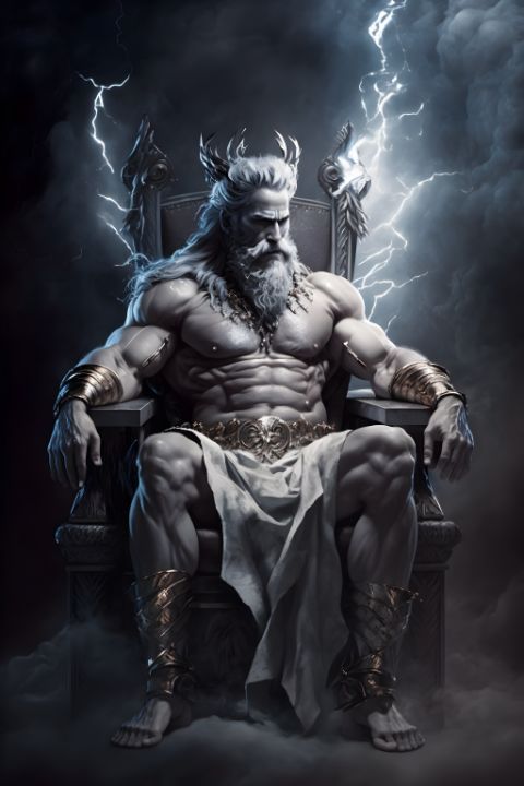 Zeus - DvxArt - Digital Art, Fantasy &amp; Mythology, Mythology, Greek ...