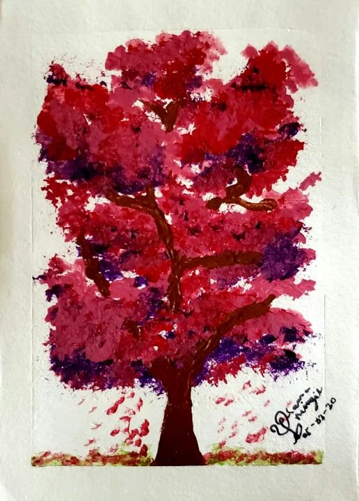 SAKURA TREE - REIN'S Painting