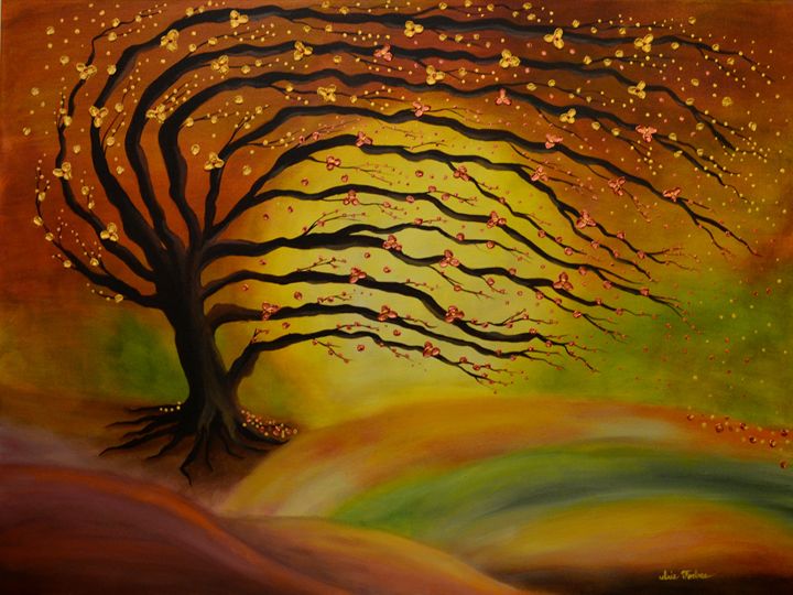 An Autumn Whisper - Simplicity of Art by Iris Forbes