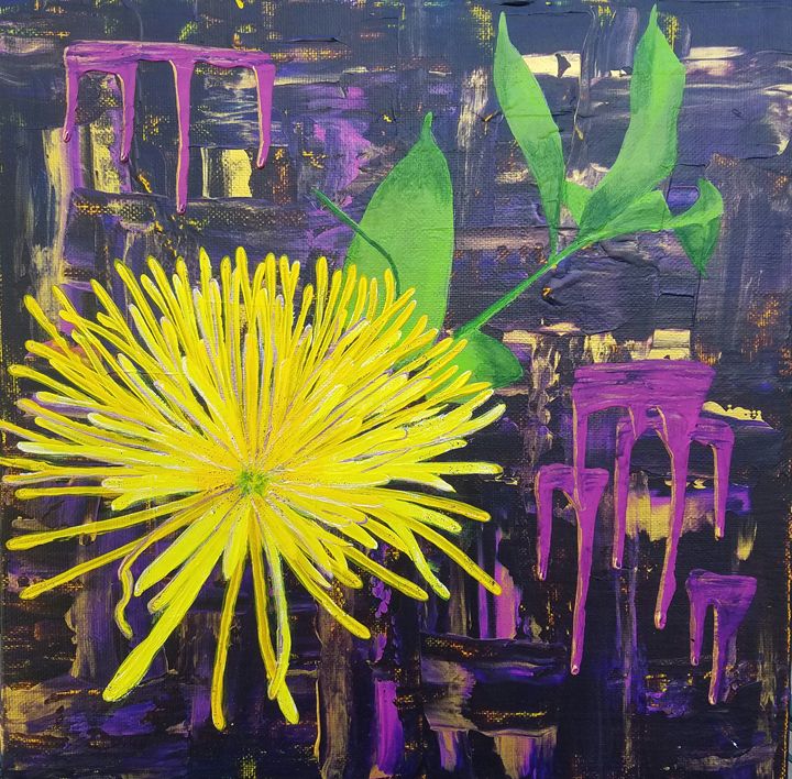 Chrysanthemum Rising - Art by Amira